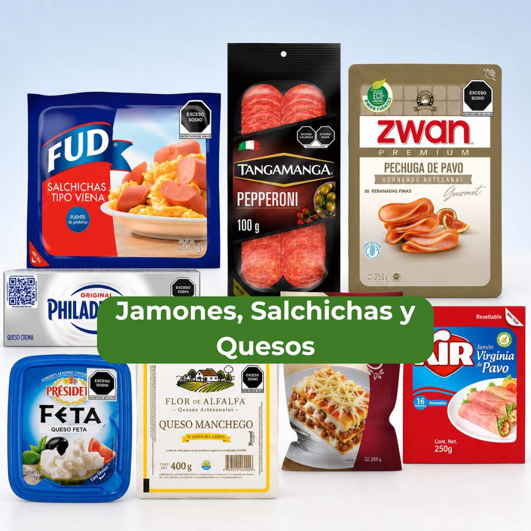 Jamones, Salchichas y Quesos